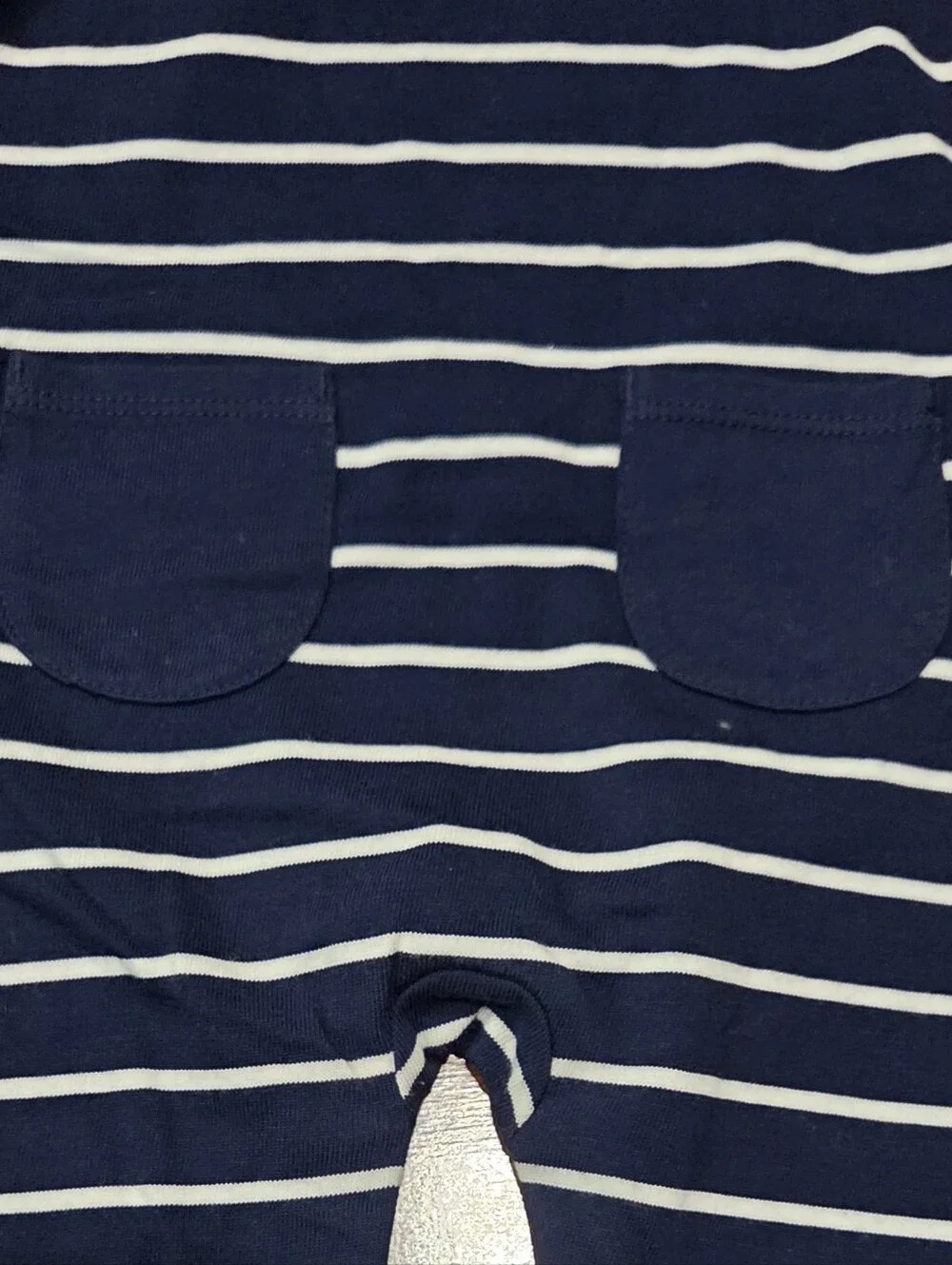 Gymboree NWT 3-6 Months Navy Striped Fox Romper, Bodysuit and Fox Sweater Hat